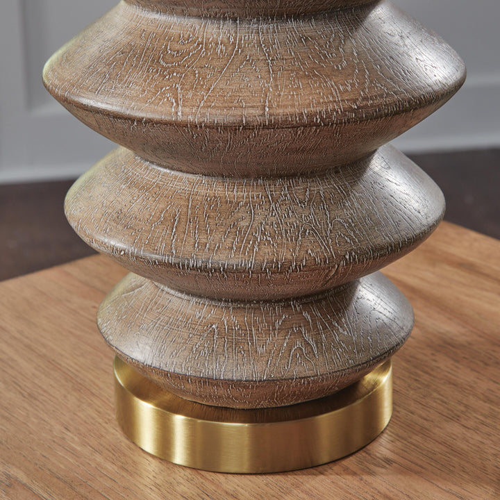 Jyllyard Table Lamp - Dark Brown (3)