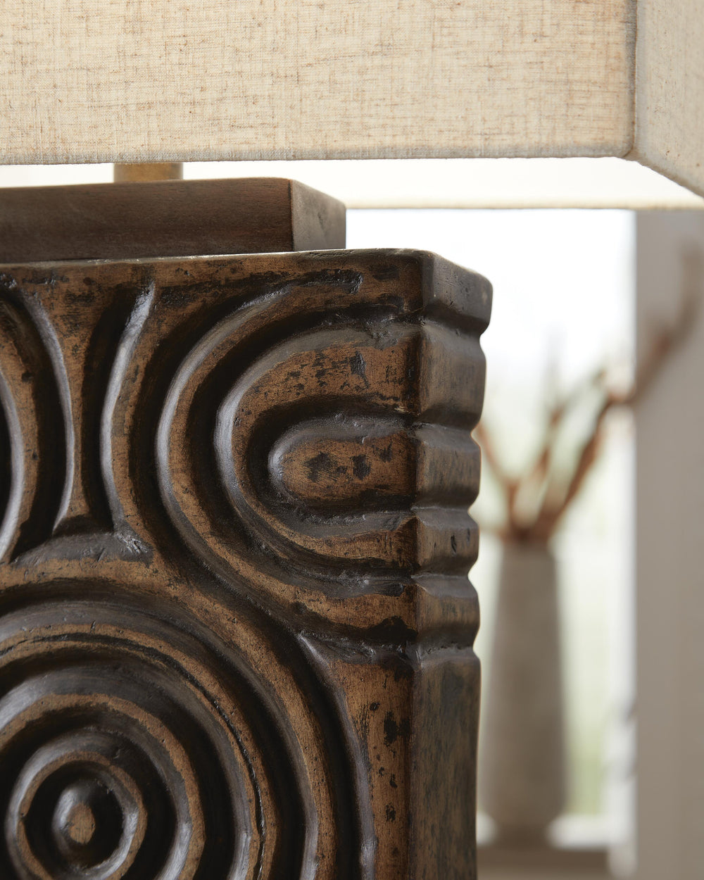 Heathbury Table Lamp - Dark Brown (3)