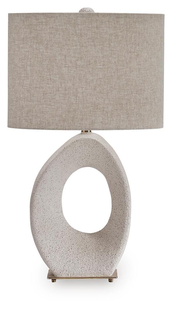 Trentlen Table Lamp - Beige (1)