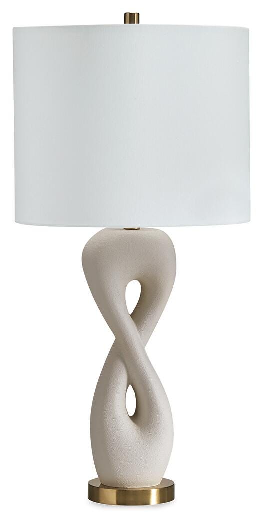Judrich Table Lamp - White (1)