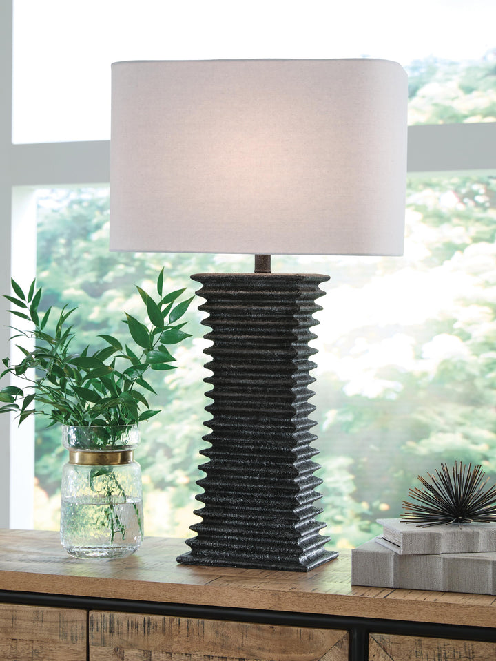 Golzar Table Lamp - Black (2)