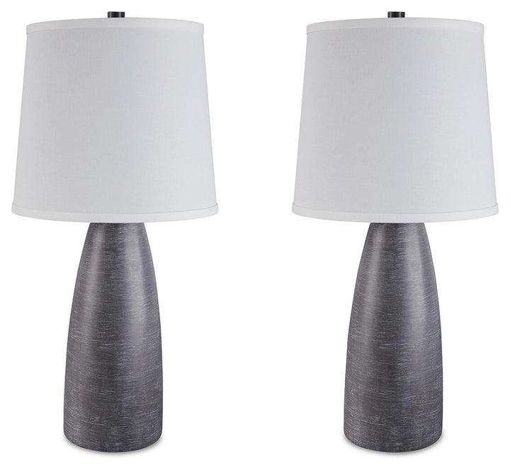 Shavontae Table Lamp (Set of 2) - Gray (5)