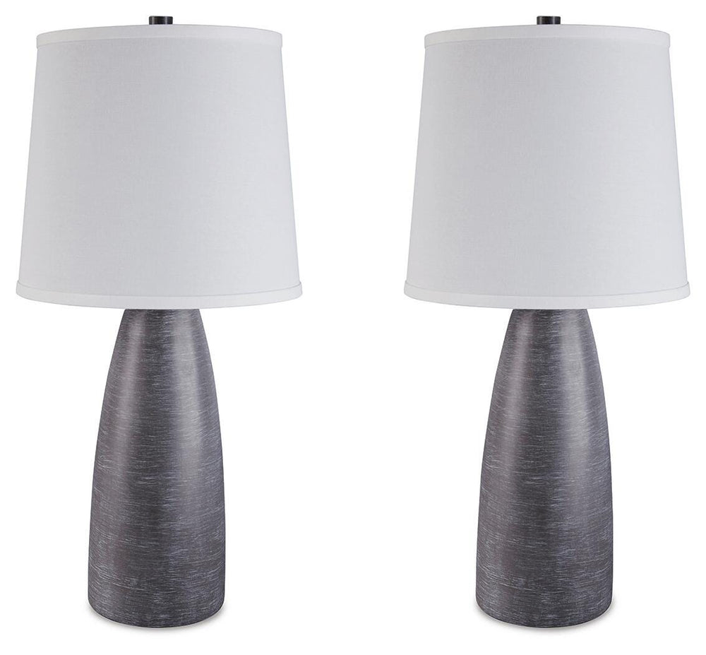 Shavontae Table Lamp (Set of 2) - Gray (5)