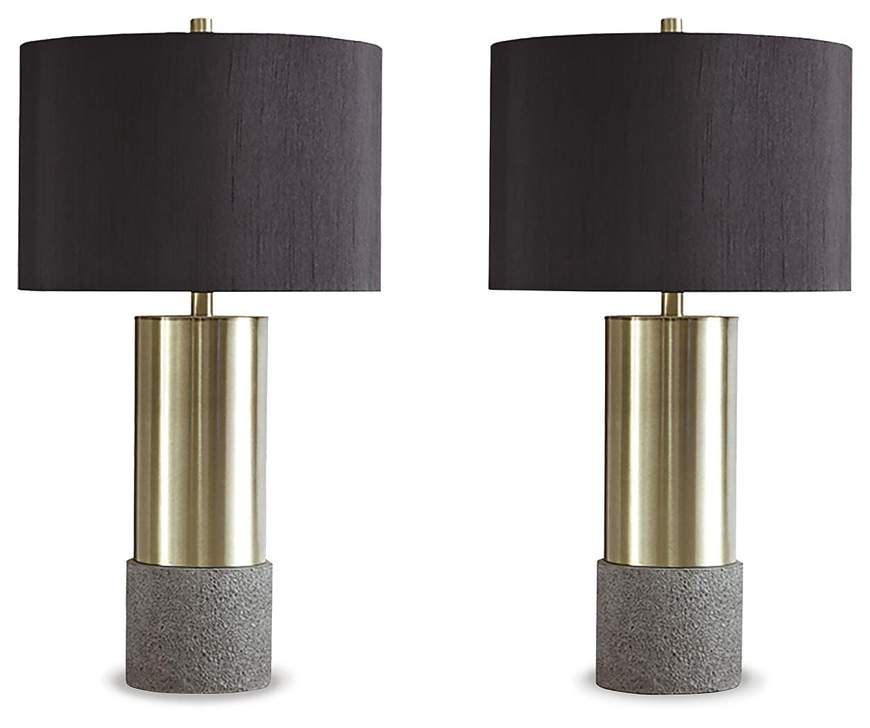 Jacek Table Lamp (Set of 2) - Dark Gray (1)