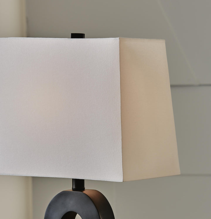 Markellton Table Lamp (Set of 2) - Black (3)