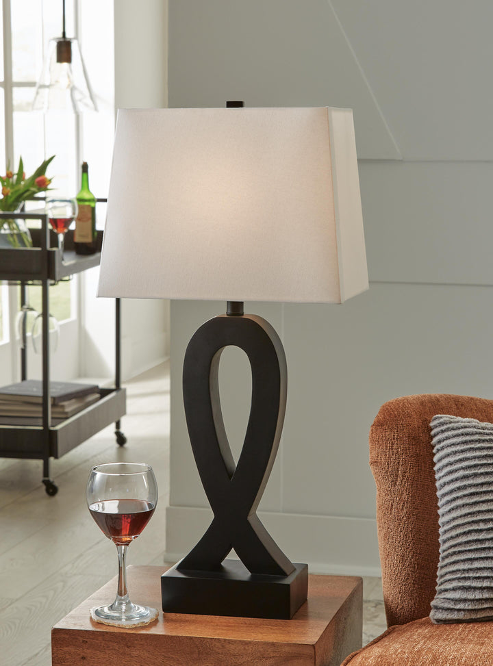 Markellton Table Lamp (Set of 2) - Black (2)