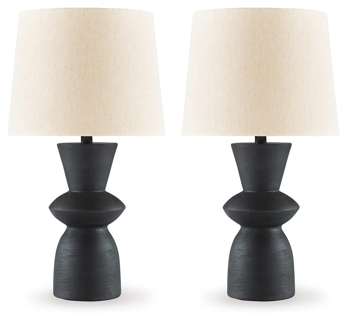 Scarbot Table Lamp (Set of 2) - Black (1)
