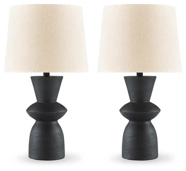 Scarbot Table Lamp (Set of 2) - Black (1)