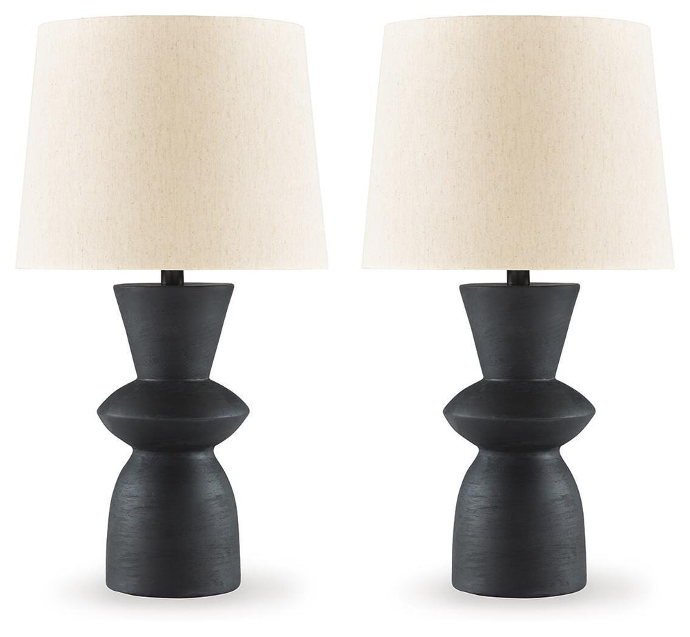 Scarbot Table Lamp (Set of 2) - Black (1)