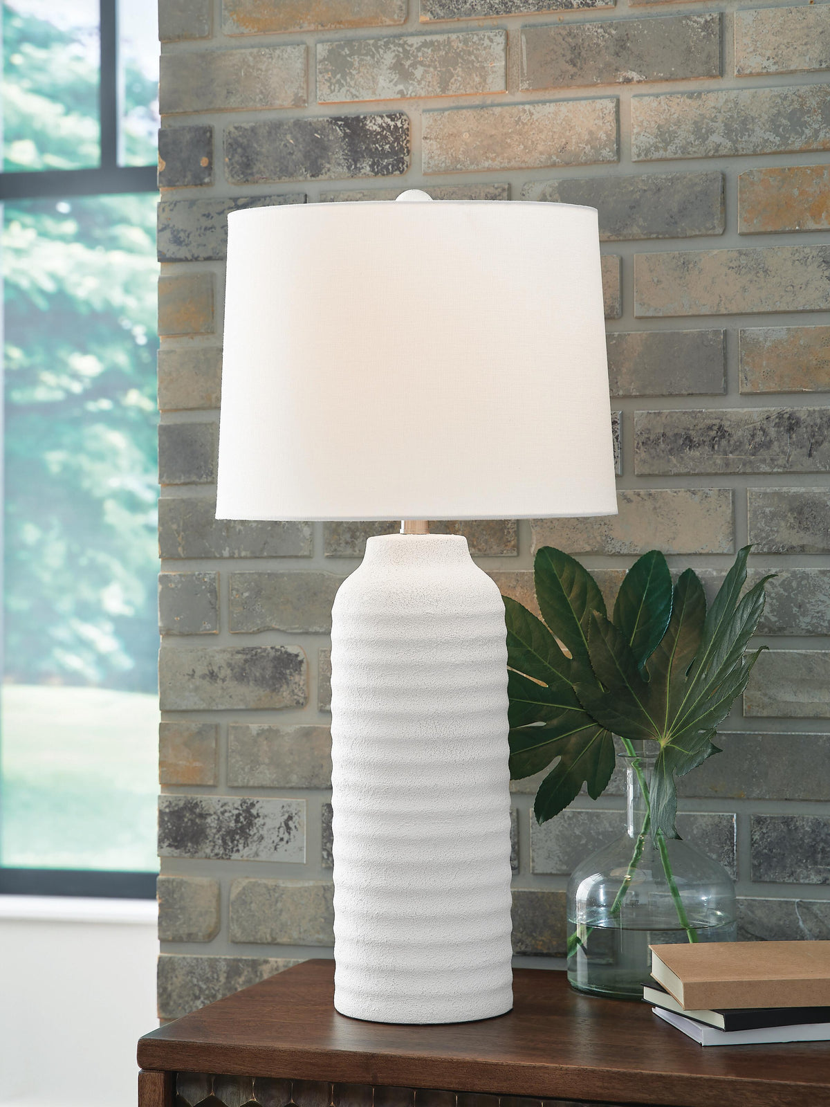 Vauville Table Lamp (Set of 2) - White (2)