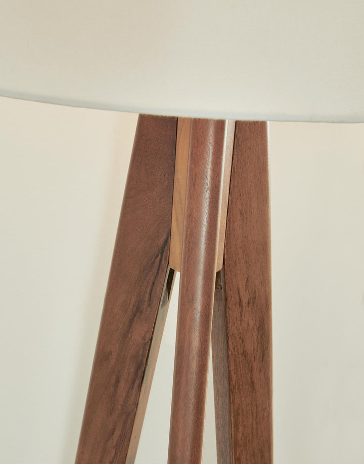 Dallson Floor Lamp - Dark Brown (3)