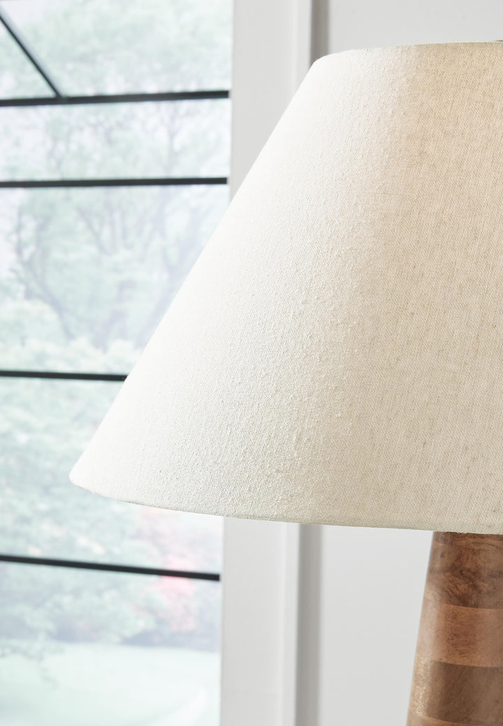 Danset Floor Lamp - Dark Brown (3)