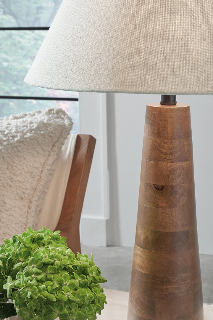 Danset Table Lamp - Dark Brown (4)