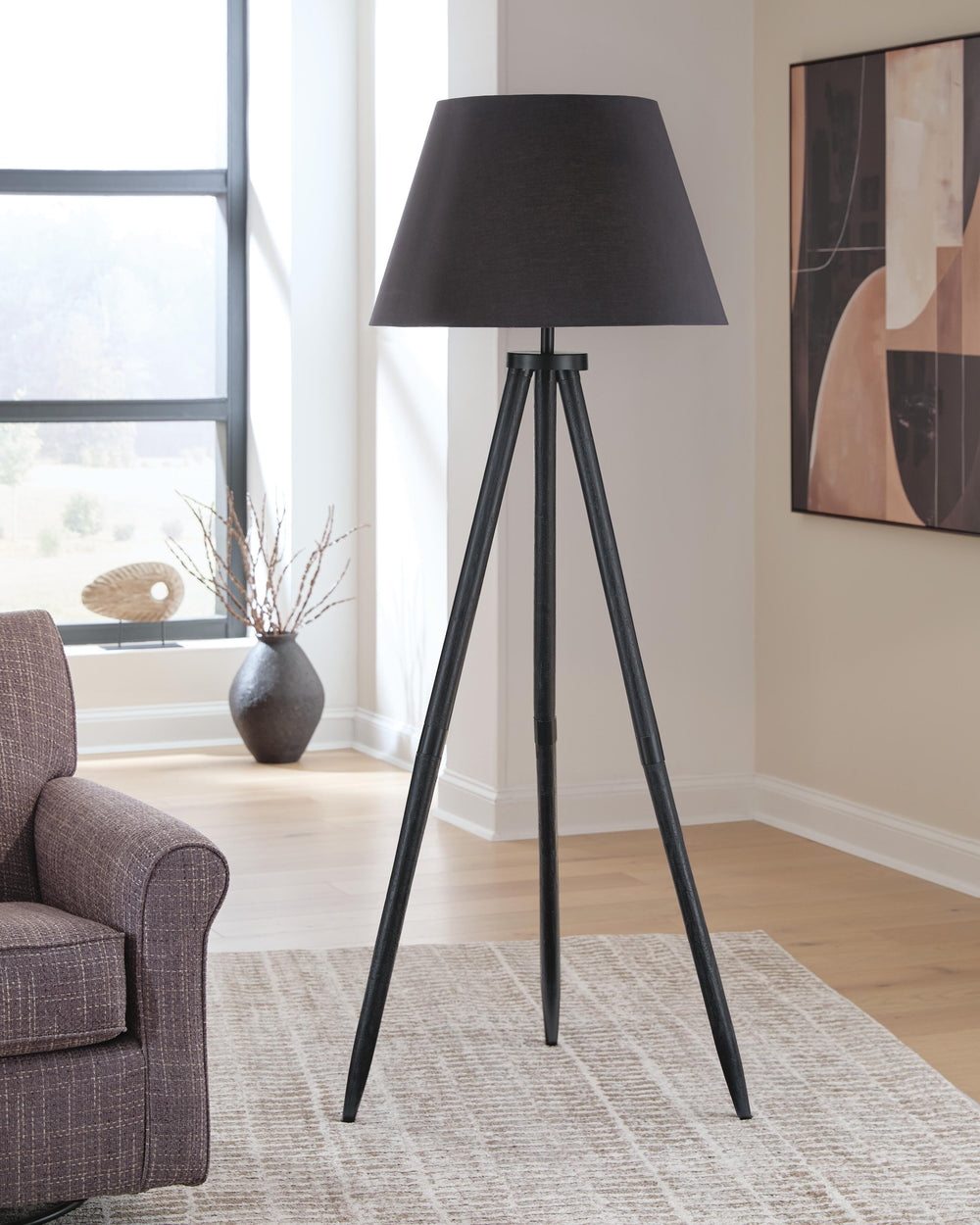 Orhan Floor Lamp - Black (2)