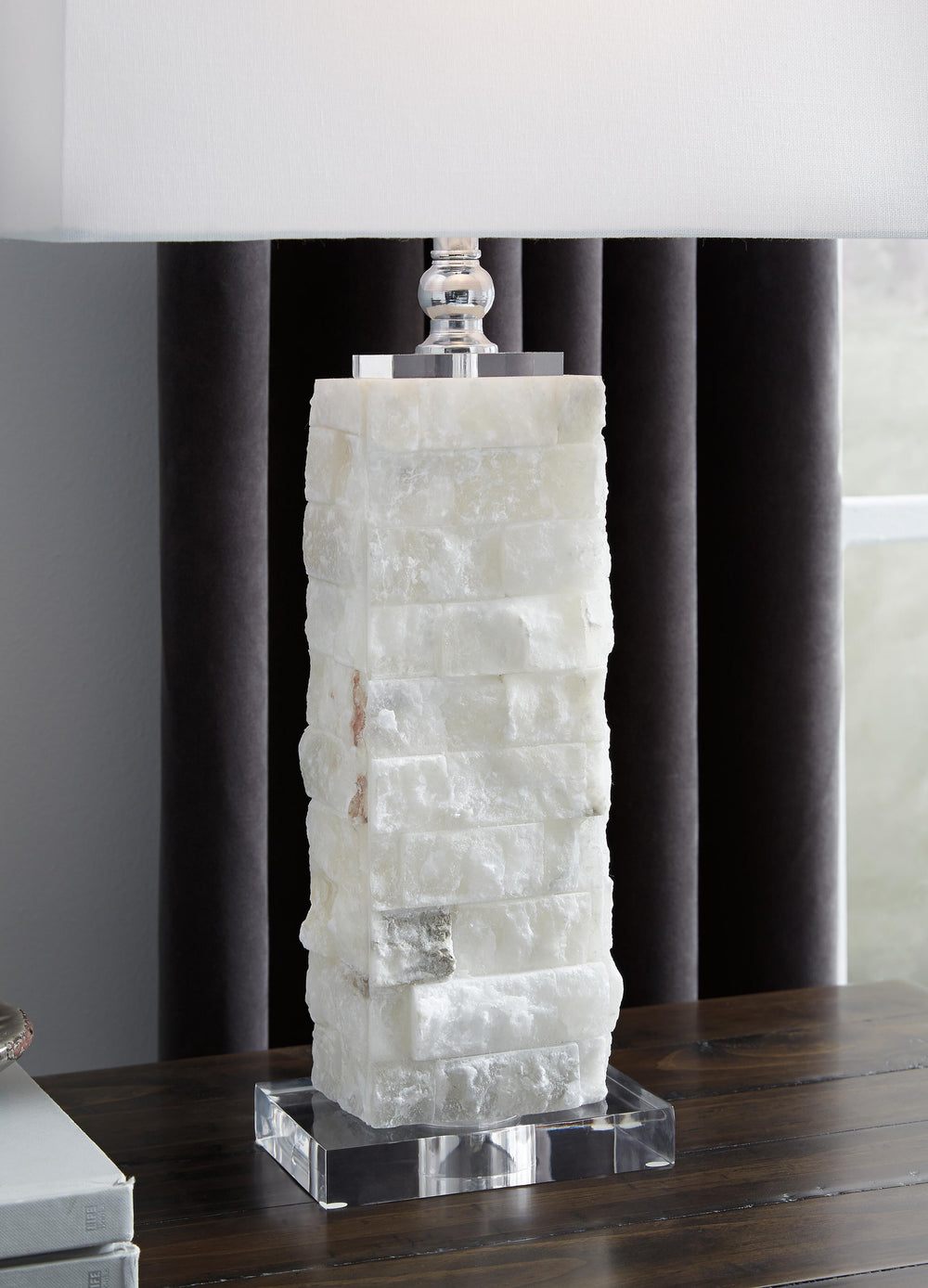 Malise Table Lamp - White (3)