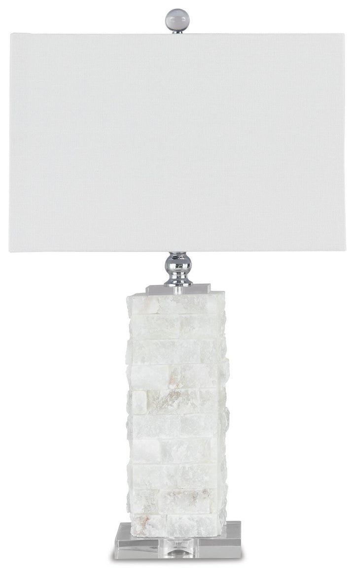 Malise Table Lamp - White (1)