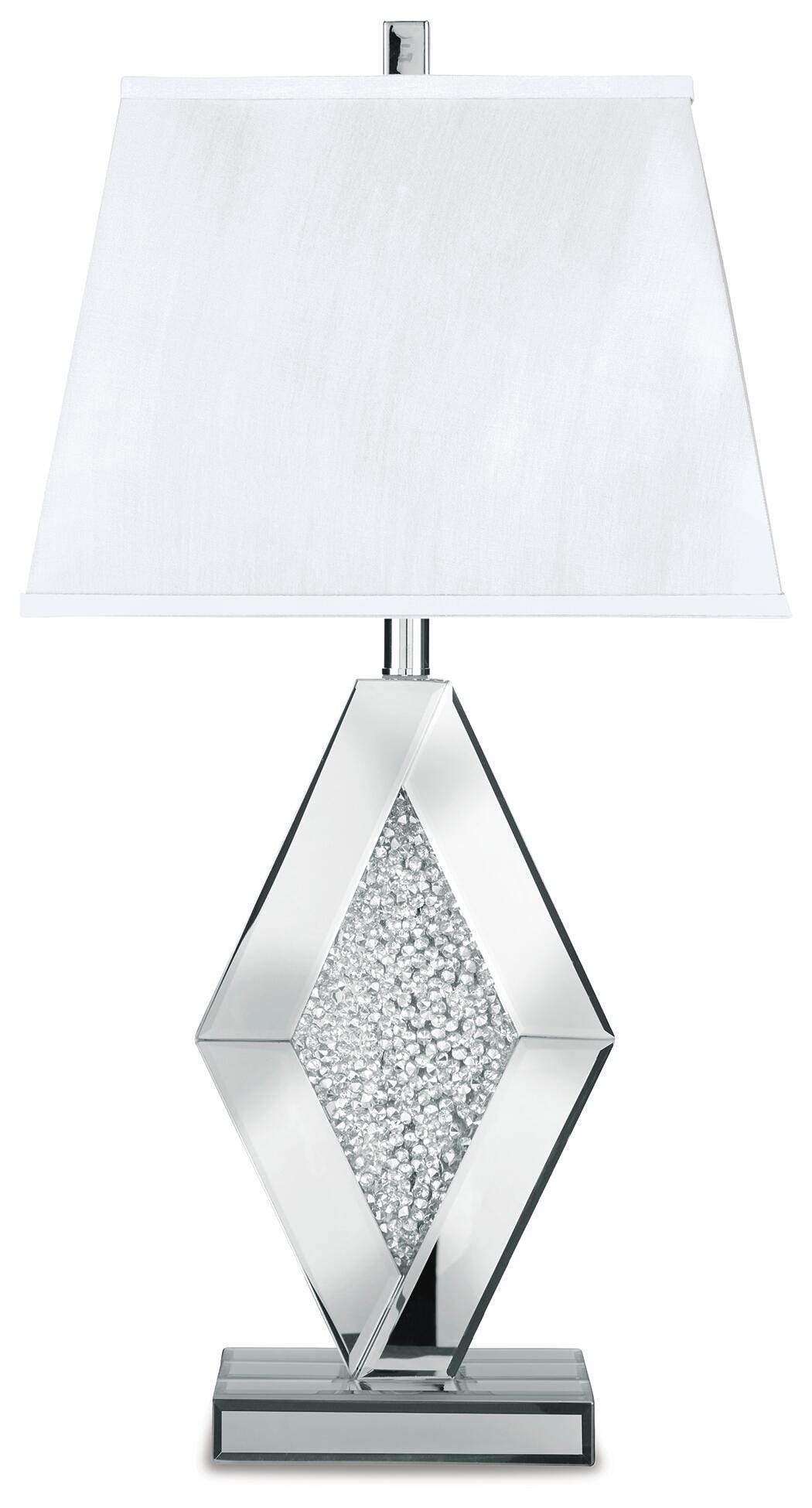 Prunella Table Lamp - Pearl Silver (1)