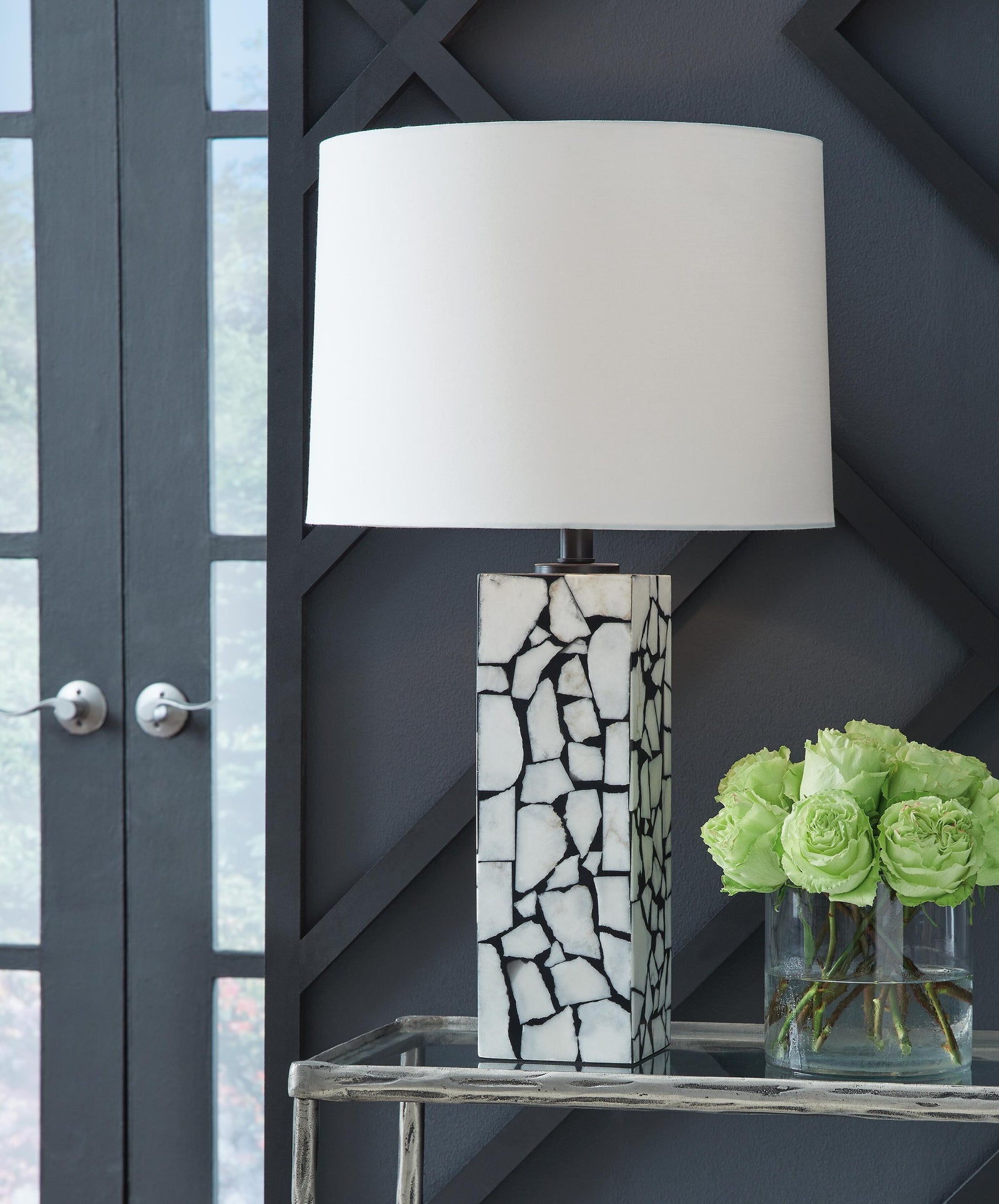Macaria Table Lamp - White (2)