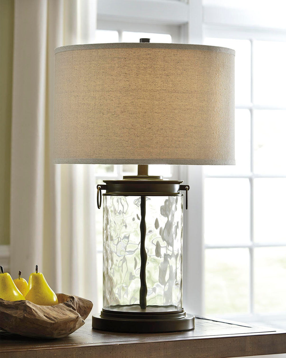 Tailynn Table Lamp - Dark Brown (2)