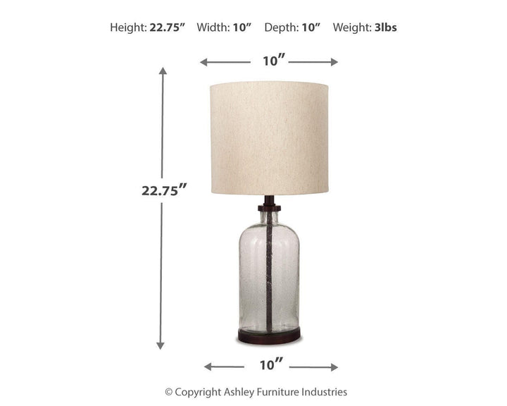 Bandile Table Lamp - Dark Brown (5)