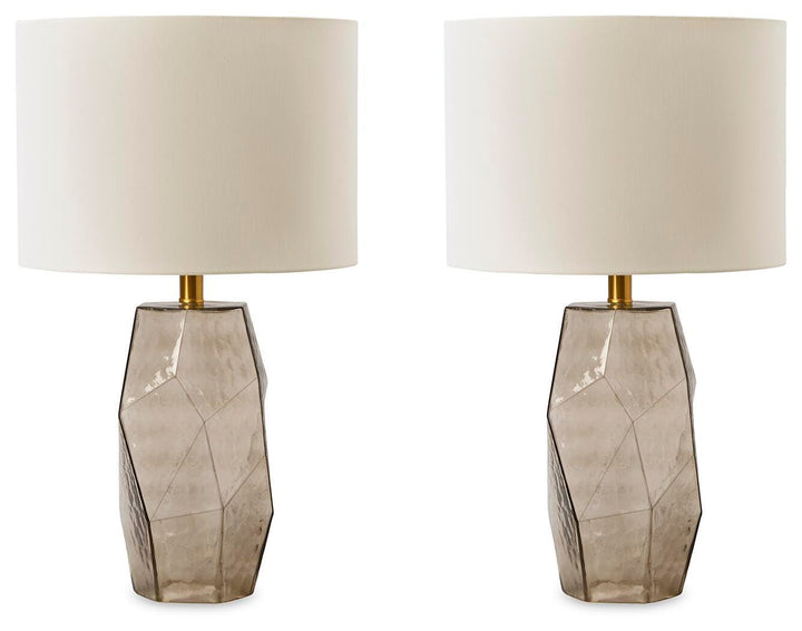 Taylow Table Lamp (Set of 2) - Gray (2)