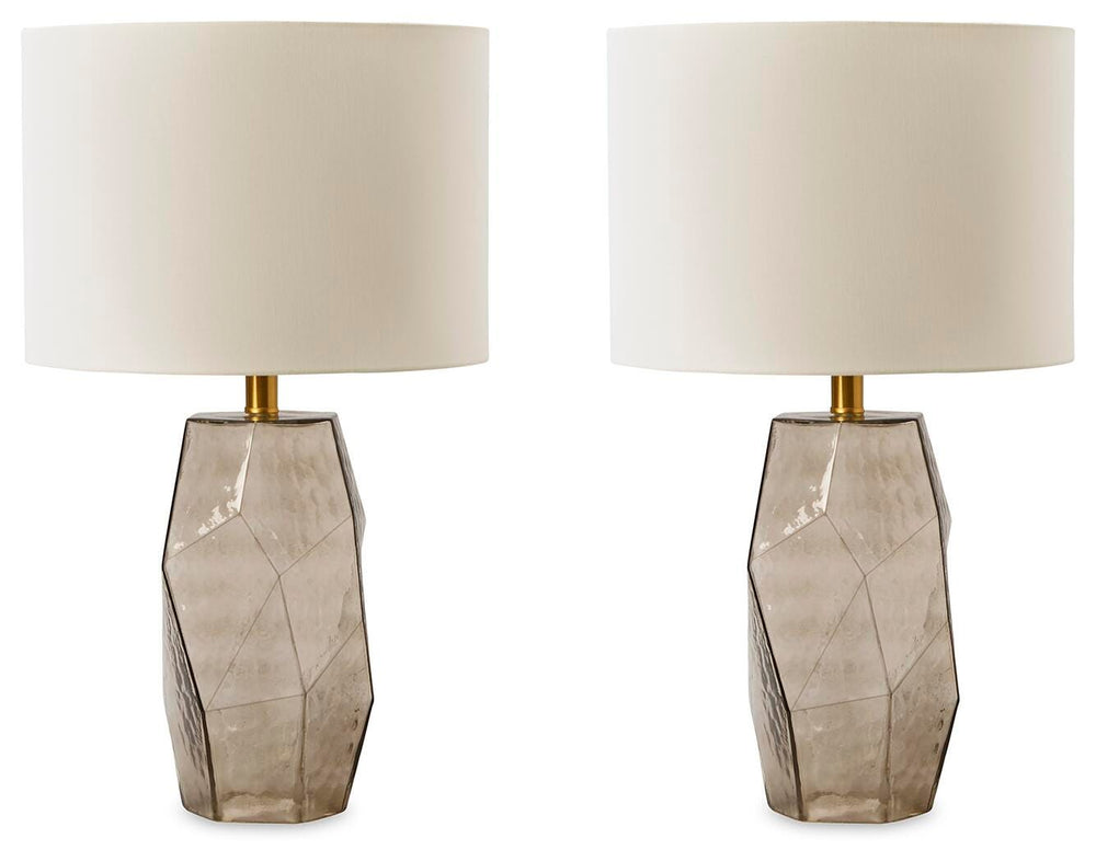 Taylow Table Lamp (Set of 2) - Gray (2)