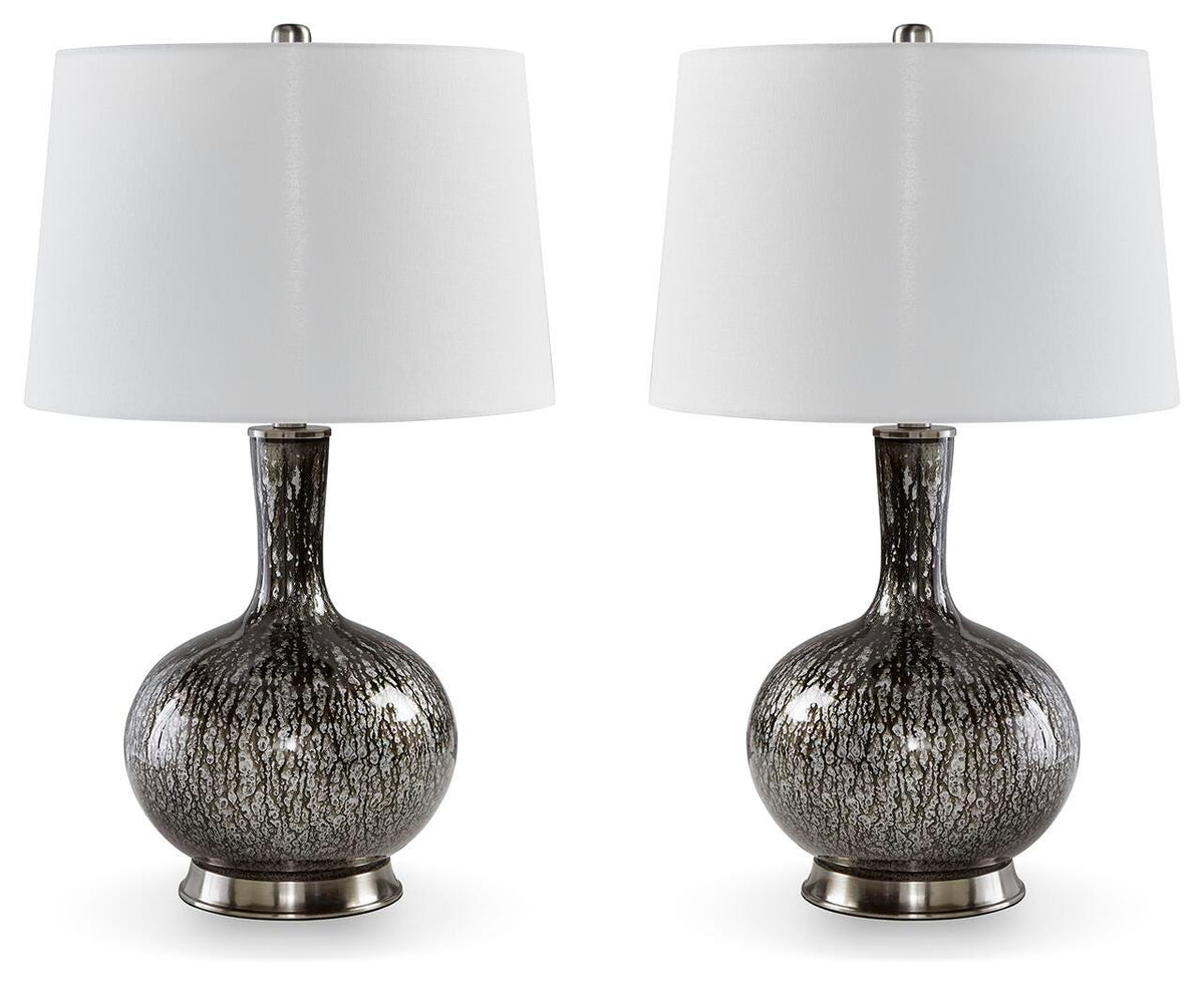 Tenslow Table Lamp (Set of 2) - Antique Black (2)