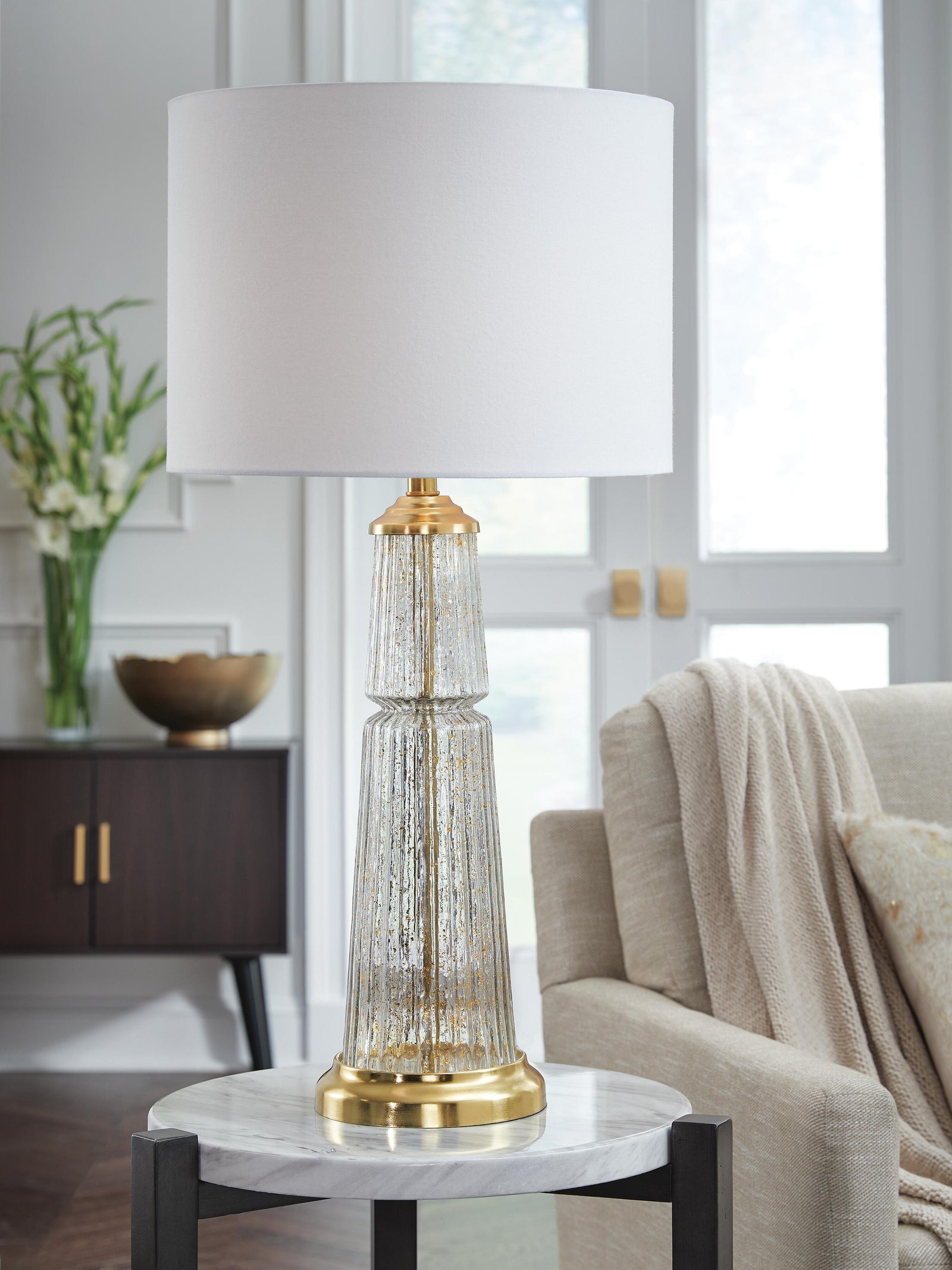 Bakersboro Table Lamp - White (2)