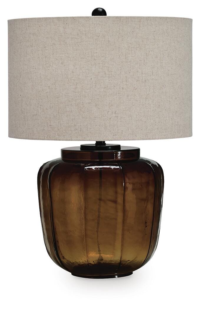 Bainmore Table Lamp - Dark Brown (1)