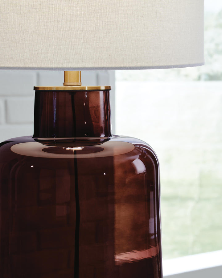 Mette Table Lamp - Dark Brown (3)