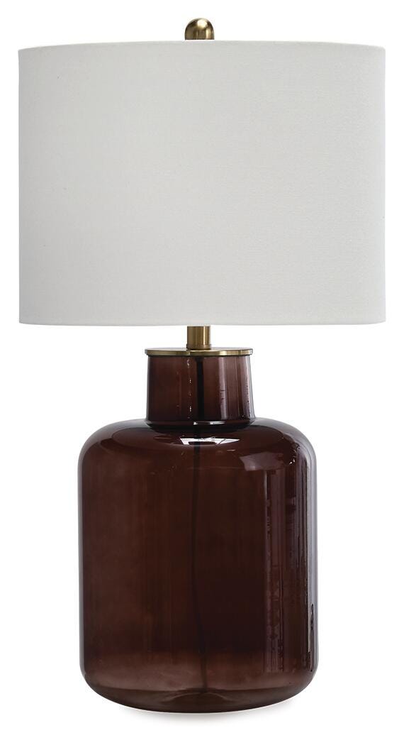 Mette Table Lamp - Dark Brown (1)