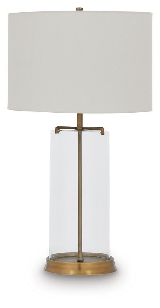 Gizeh Table Lamp - Clear/Gold Finish (1)
