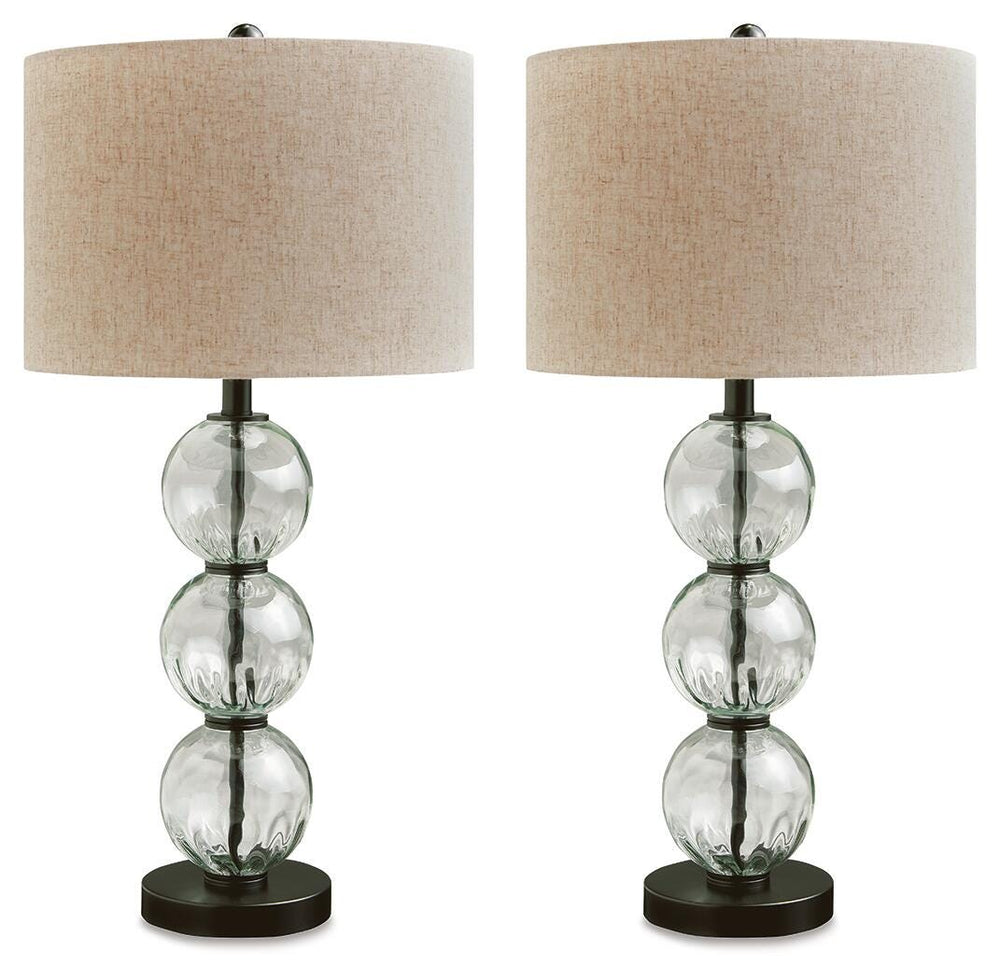 Airbal Table Lamp (Set of 2) - Black (1)