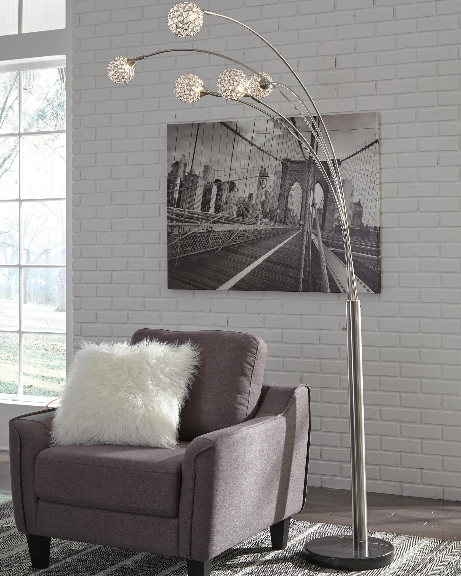 Winter Arc Lamp - Pearl Silver (2)