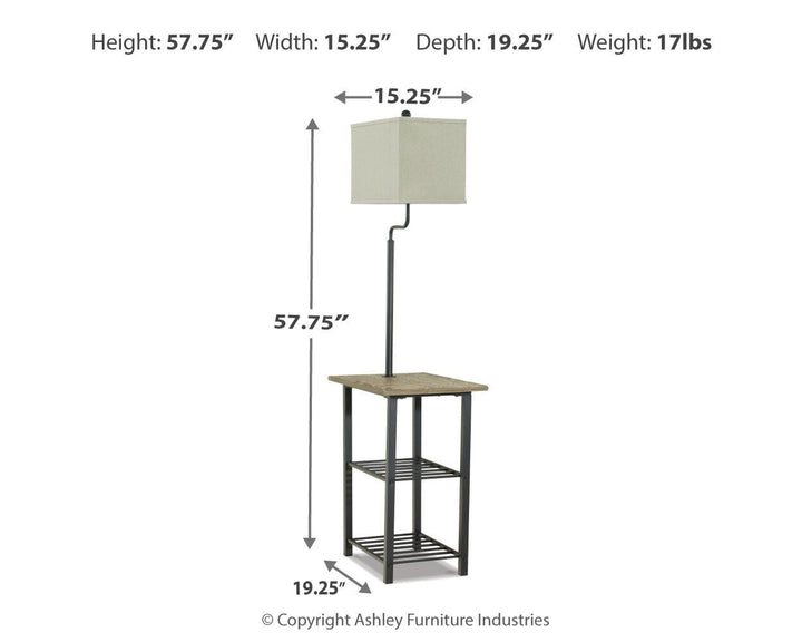 Shianne Floor Lamp - Black (3)