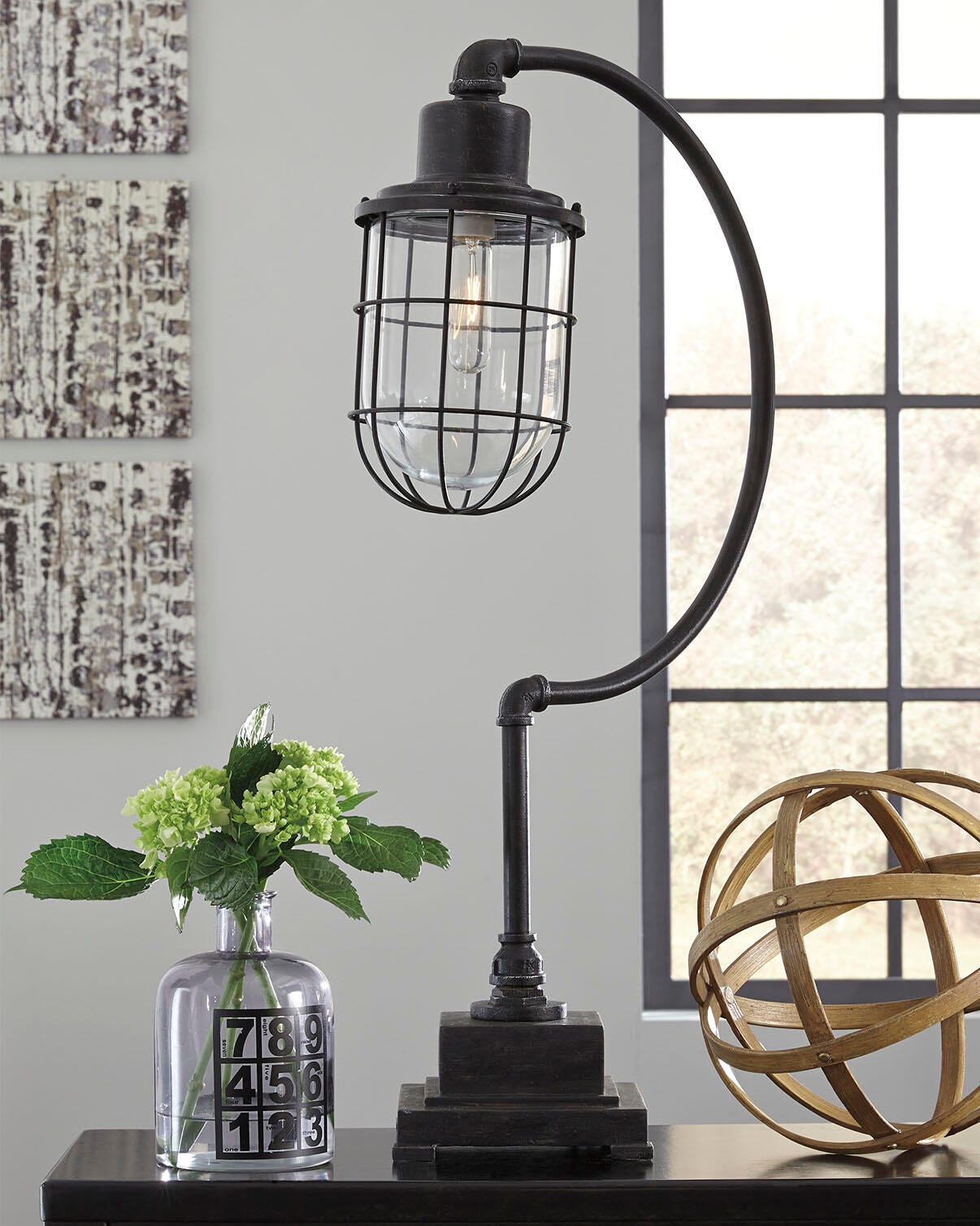 Jae Desk Lamp - Black (2)