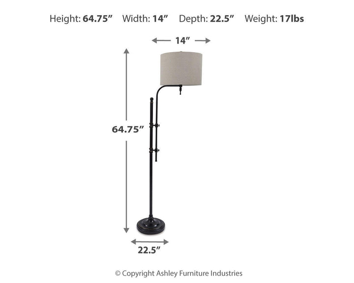 Anemoon Floor Lamp - Black (3)