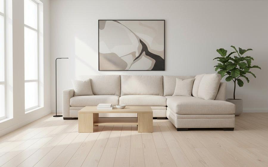 Flores Design Lexingon Sectional - Front View