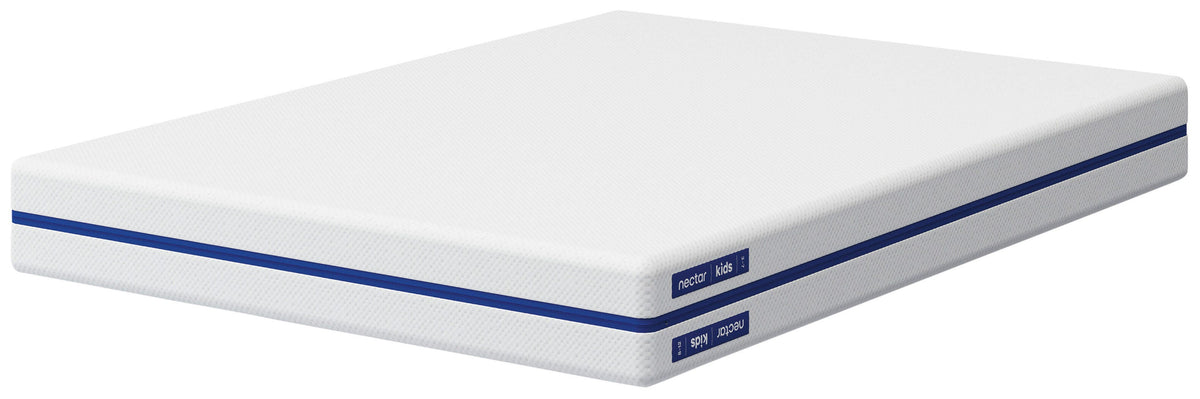 Nectar Foam Kids Full Mattress - White