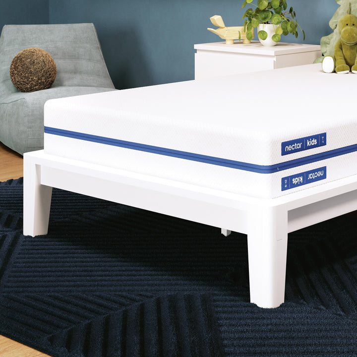 Nectar Foam Kids Full Mattress - White