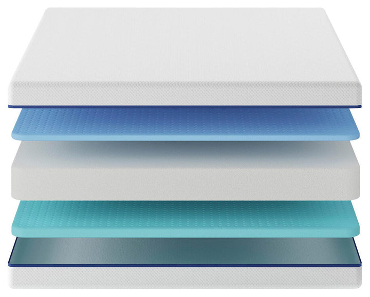 Nectar Foam Kids Full Mattress with Bedding Bundle - White