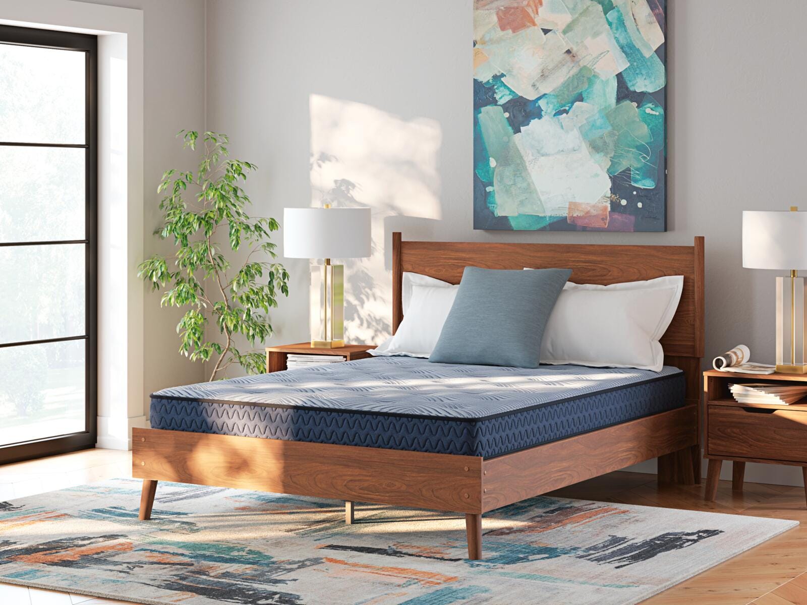 Peak 2.0 Bonnell Twin Mattress - Blue (2)
