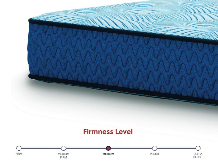 Peak 2.0 10 Hybrid California King Mattress - Blue (8)