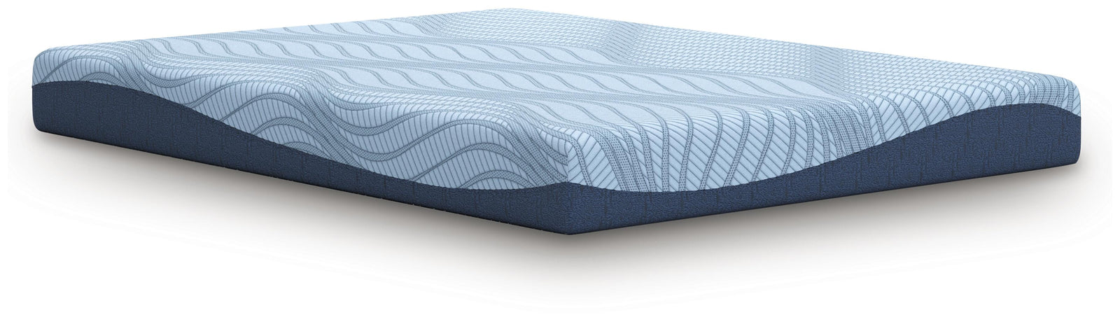 Peak 2.0 8 Memory Foam California King Mattress - Blue (1)