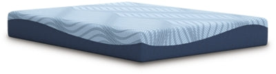 Peak 2.0 10 Memory Foam California King Mattress - Blue - Blue