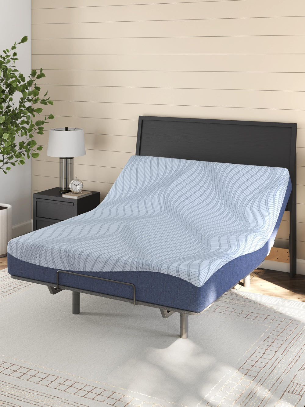 Peak 2.0 10 Memory Foam Twin Mattress - Blue (11)