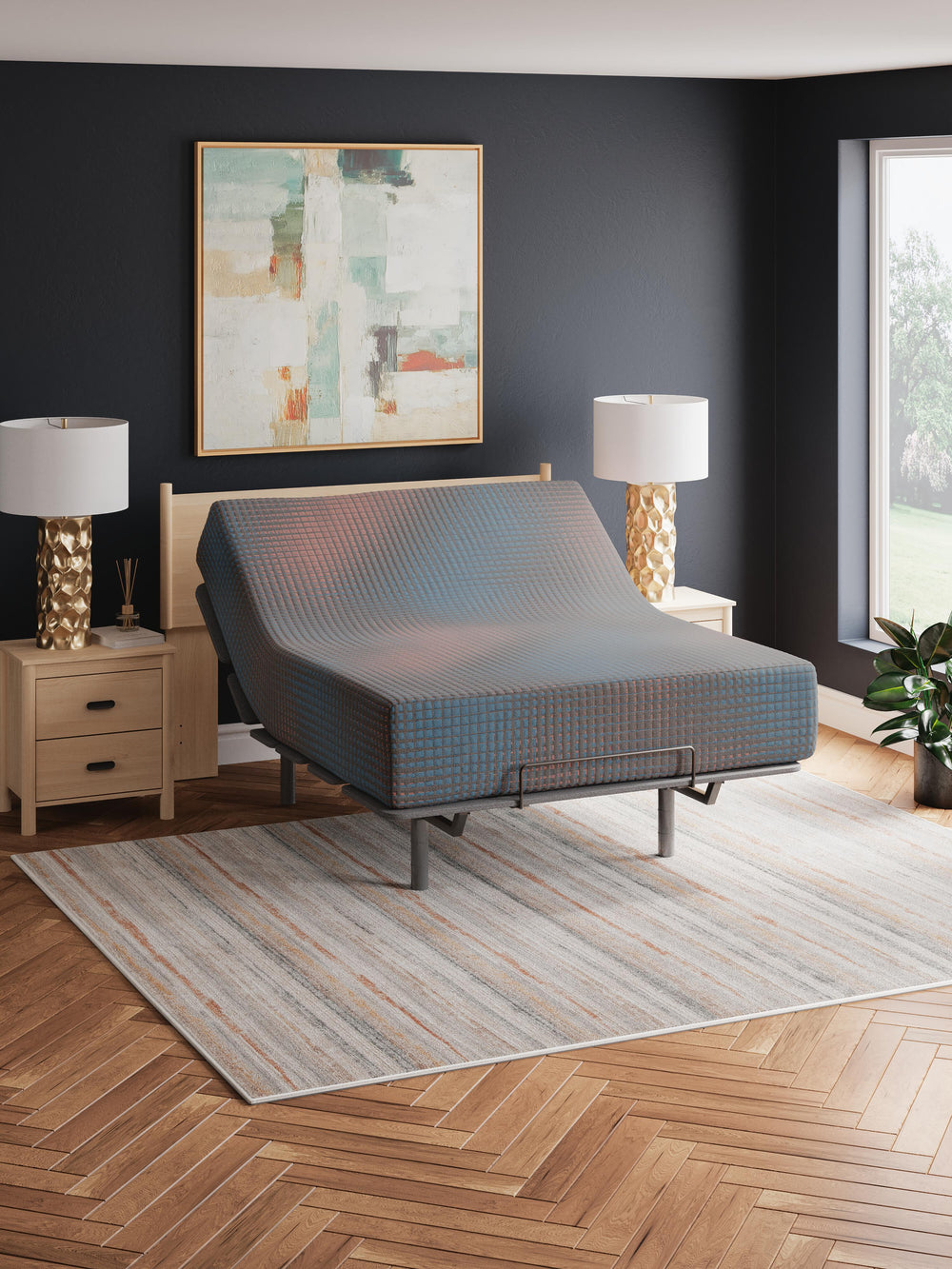13 Inch Hybrid Hot Buy Queen Mattress - Gray (10)