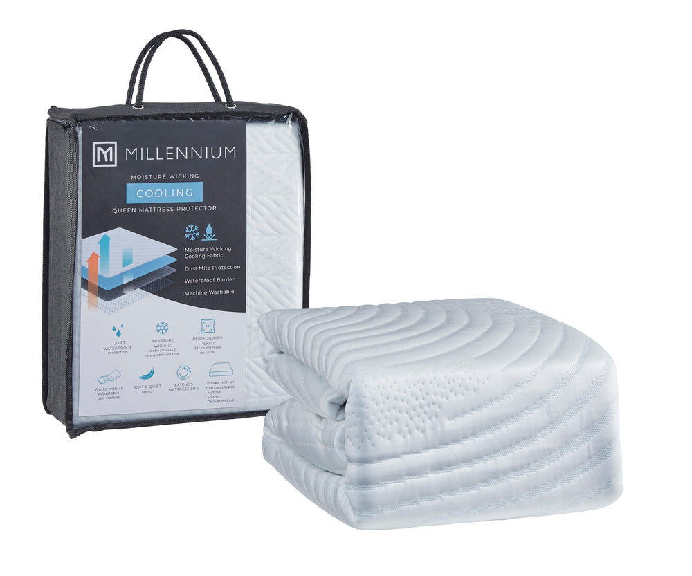 Extra Cooling Protector Twin XL Mattress Protector - White