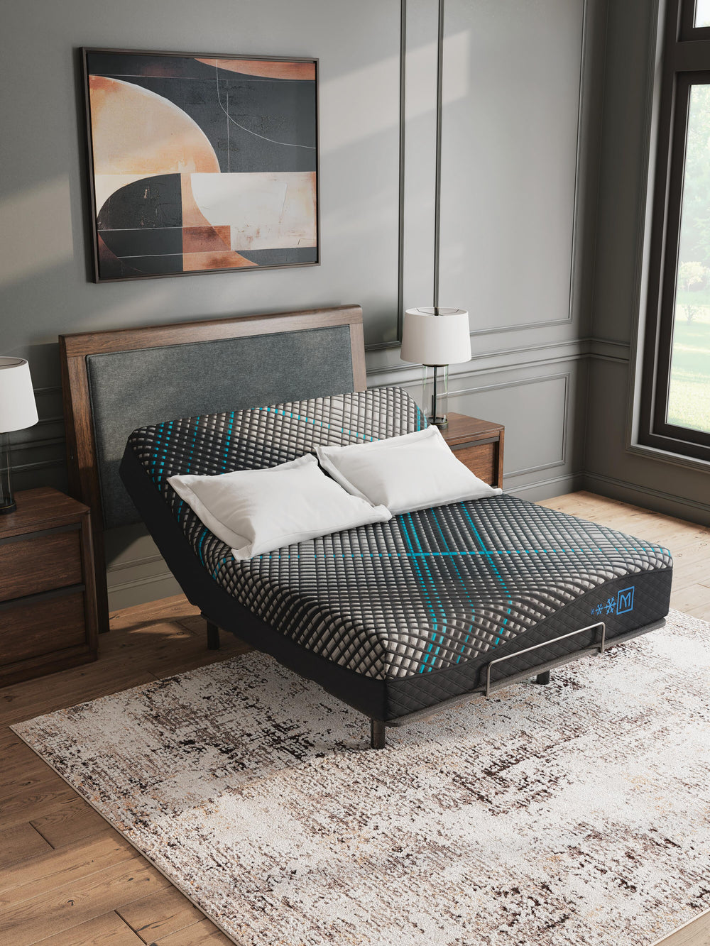 Millennium 2.0 Foam 12 Inch Twin XL Mattress - Black (8)