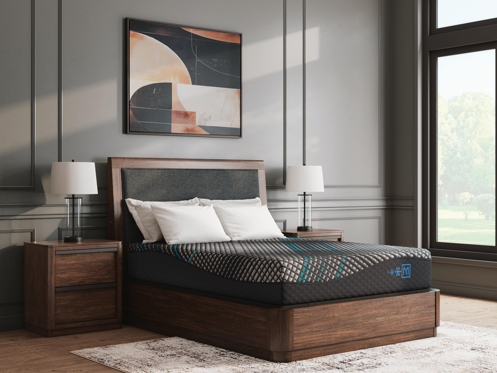Millennium 2.0 Foam 12 Inch Queen Mattress - Black (2)